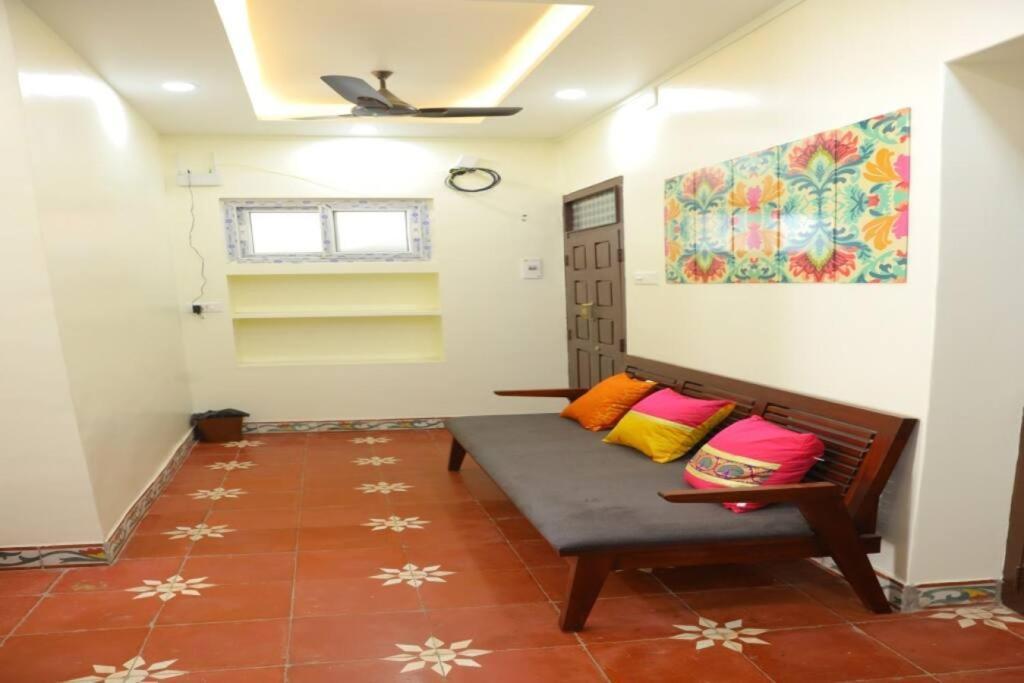 Heritage Home With 2 Bed/2 Bath With Kitchen In A Residential Neighborhood. Madurai Eksteriør billede